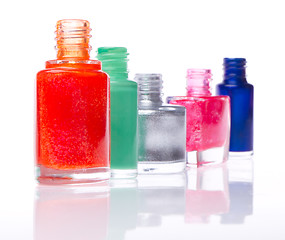 Image showing nail polish set