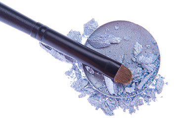 Image showing crushed eyeshadow