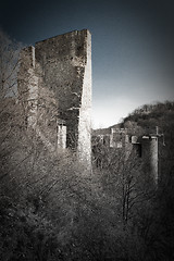 Image showing castle ruins of Cornstejn