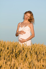 Image showing pregnant woman