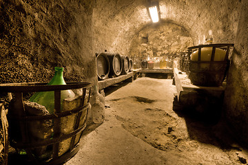 Image showing wine cellar