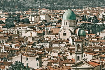 Image showing Tuscan historic architecture