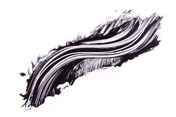 Image showing black mascara stroke