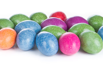 Image showing easter eggs isolated