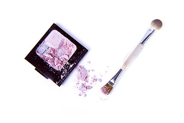 Image showing crushed eyeshadow