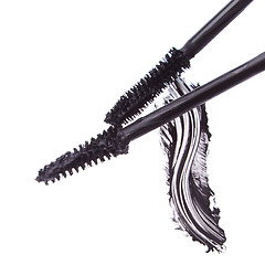 Image showing black mascara stroke