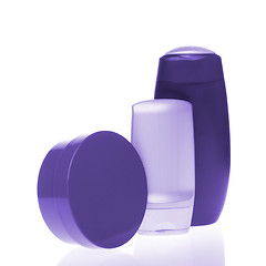 Image showing cosmetic bottles