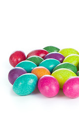 Image showing easter eggs isolated