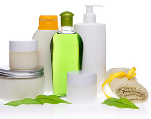 Image showing spa cosmetics