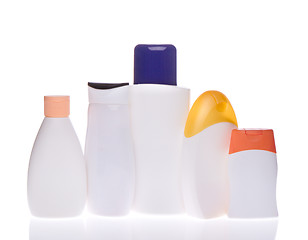 Image showing cosmetic bottles