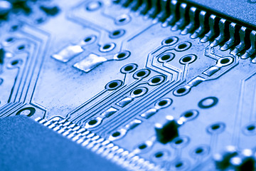 Image showing electronic circuit board