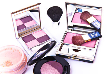 Image showing makeup collection