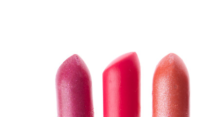 Image showing scraps of lipstick