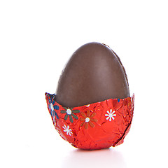 Image showing chocolate easter egg