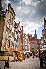 Image showing historic city of Gdansk