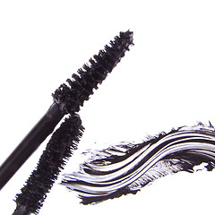 Image showing black mascara stroke