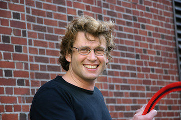 Image showing Young man smiling