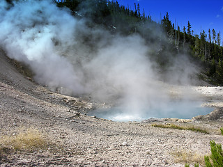 Image showing Yellowstone Geyser