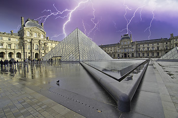 Image showing Colors of Paris in Winter