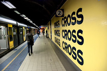 Image showing Train Station in Sydney