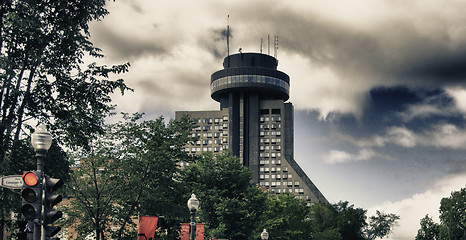 Image showing Architecture and Colors of Quebec City