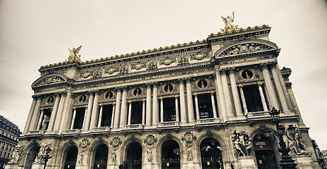 Image showing Opera Facade in Paris