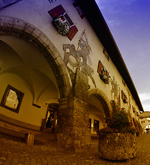 Image showing Typical German Architecture in Regensburg