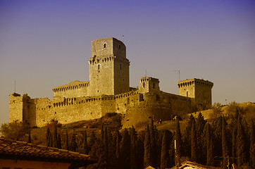 Image showing Architecture Detail of Assisi in Umbria