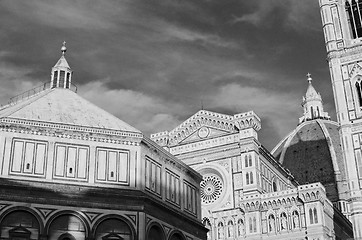 Image showing Colors of Piazza Duomo in Florence