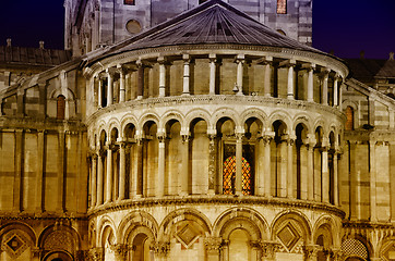 Image showing Duomo in Pisa by Nignt, Architectural Detail