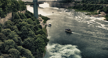 Image showing Power of Niagara Falls, Canada