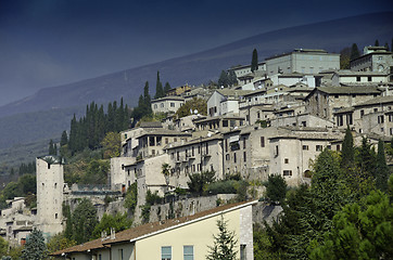 Image showing Ancient Architecture of Spello in Umbria