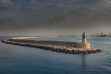 Image showing Pier in Corsica, France