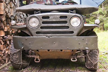 Image showing Military Jeep, Italy