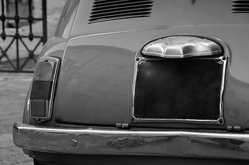 Image showing Old Small Car parked in Perugia