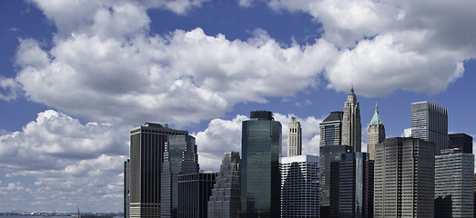 Image showing Panoramic View of New York City Buildings