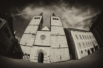 Image showing Typical German Architecture in Regensburg