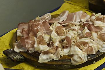 Image showing Tray of Ham