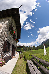 Image showing Meadows of Val Visdende, Italy