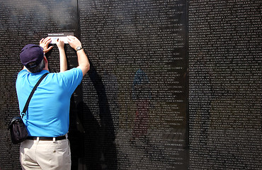 Image showing Vietnam wall