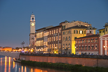 Image showing Luminaria in Pisa, Italy