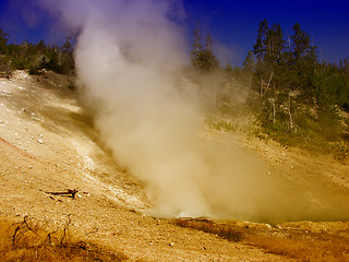 Image showing Yellowstone Geyser