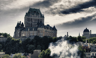 Image showing Architecture and Colors of Quebec City