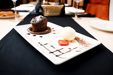 Image showing Chocolate fondant