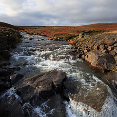 Image showing Fast river