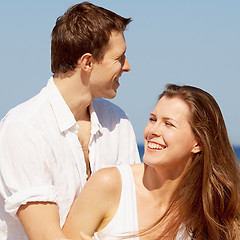 Image showing Happy young couple