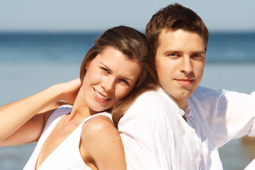 Image showing Smiling couple