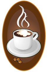 Image showing Coffee sign design