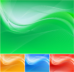 Image showing Abstract background green