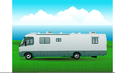 Image showing Motorhome rv vehicule